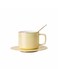 Elegant Luxurious Home Coffee Cup Afternoon Tea Ceramic Cups And Saucer Porcelain Set