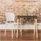 Tramontina Since 1911, Made In Brazil Safira White Polypropylene And Fiberglass Chair