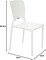 Tramontina Since 1911, Made In Brazil Safira White Polypropylene And Fiberglass Chair