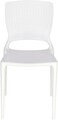 Tramontina Since 1911, Made In Brazil Safira White Polypropylene And Fiberglass Chair