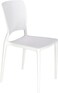 Tramontina Since 1911, Made In Brazil Safira White Polypropylene And Fiberglass Chair