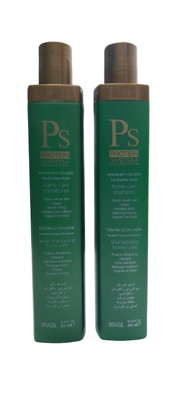 PS PROTEIN SYSTEM SHAMPOO &amp; CONDITIONER HOME CARE