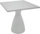 Tramontina Since 1911, Made In Brazil Flut White Polyethylene Square Table