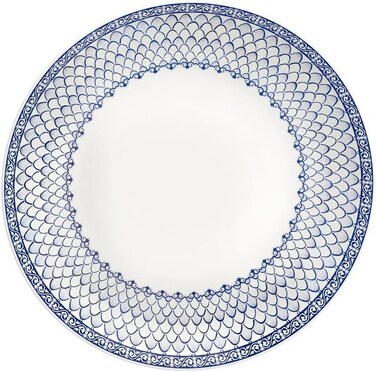 Tramontina Since 1911, Made In Brazil Umeko 22Cm Decorated Porcelain Deep Plate