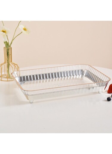 Decorative Tray Cosmetic Storage Case for Kitchen and Bathroom