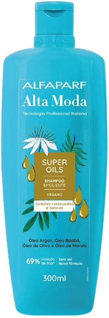 Alta Moda Shampoo Superoils Emollient Dry&amp;Dull Hair, 300ml