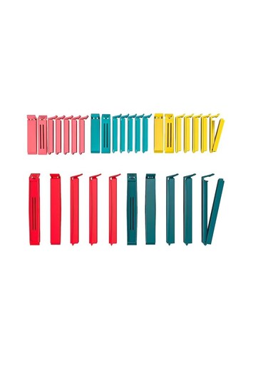 clip, set of 30, mixed colours/mixed sizes