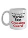 World's Best Crossing Guard Printed Coffee Mug White