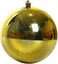 12 Cm Christmas Balls Ornaments 2 Pack (Each Box 3) Total 6 Pcs Shatterproof Christmas Tree Decorations Hanging 12 Cm Ball for Xmas Tree Holiday Wedding Party. (Gold)