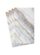 Caspari Marble Paper Guest Towel Napkins in Grey, 15 Per Package