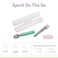 Melii Detachable Spoon &amp; Fork With Carrying Case - Green &amp; Grey