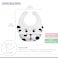 Melii Silicone Bib For Babies And Toddlers - Design With Food Pocket - BPA Free Waterproof Easy To Clean Adjustable