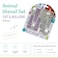 Melii Utensil Set - Purple Cat &amp; Grey Bulldog (6 Pcs)