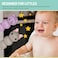 Melii Utensil Set - Purple Cat &amp; Grey Bulldog (6 Pcs)