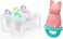 Melii 6 Piece Animal Ice Pops With Tray