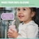 Melii Silicone Water Bottle With Straw For Babies, Toddlers &amp; Kids, BPA Free, Pink