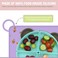 Melii 100% Food Grade Silicone Placemat With Raised Edge For Babies, Toddler And Kids - Comes With Integrated Loop To Keep Placemat Folded Inside Bags - Perfect For On The Go