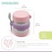 Melii Stainless Steel Food Jar, 10.1Oz, Double Walled, Vacuum Insulated, Integrated Fork, Airtight &amp; Leakproof, Dishwasher Safe