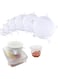 Dubai Gallery 6-Piece Stretch Lids White 8Inch