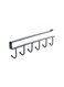 Ozone Mug Storage Organizer [ Hanging Cup Holder ] For Kitchen Utensils [ Hanging Kitchen Storage Rack ] Mug Holder - Black