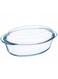 Pyrex Essential Casseroles Oval 4L - Versatile Borosilicate Glass Dish for Baking, Roasting, and Serving Clear