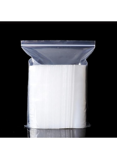 ARTHOM 100pcs Plastic Resealable Zipper Bags, Clear Poly Ziplock Bags,Sealed Plastic Bag for Candles, wedding Gifts, Party Favor,   Storage Bags 4.72"x6.69