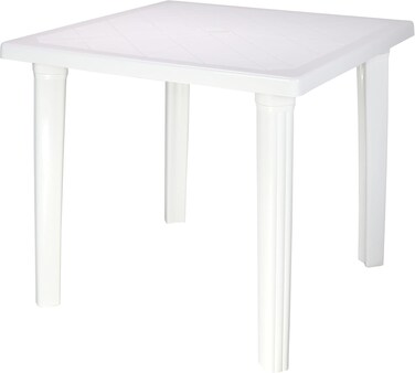 Tramontina Since 1911, Made In Brazil Sancho White Polypropylene Table