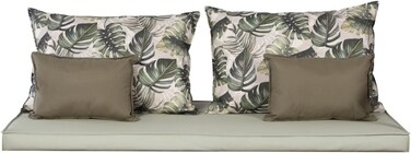 تنجيد قماش ترامونتينا أوليفا غير اللامع المقاوم للماء لأريكة مود