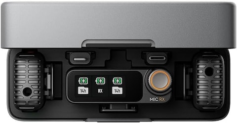 DJI Mic 2 (2 TX Microphone + 1 RX Receiver + 1 Charging Case) BR - DJI116
