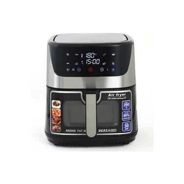 Digital Air Fryer &ndash; 12.5L, 1800W, 360&deg; Air Tech, LCD Touch Screen, Temp Control for Healthy Cooking