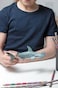 Papo Marine Life Figurine, 56010 Hammerhead Shark, Multicolour, Small