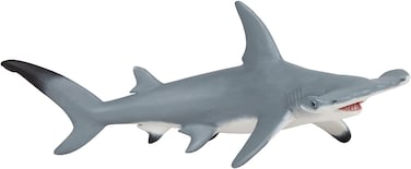 Papo Marine Life Figurine, 56010 Hammerhead Shark, Multicolour, Small
