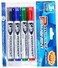 FITTO- Permanent Marker Fine Pointed 4pcs Set