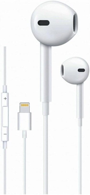 Limitless Headphones with Lightning Connector, Built-in Microphone &amp; Volume Control, High Bass Stereo Wired Earphones for iPhone, iPad (iphone Earphones)