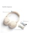 By Anker Q20i Hybrid Active Noise Cancelling Headphones, Wireless Over-Ear Bluetooth, 40H Long ANC Playtime, Hi-Res Audio, Big Bass, Customize Via An App, Transparency Mode, Ideal For Travel White White