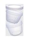 Refrigerator Drain Fresh Storage Box Clear 8.5 x 11.3cm
