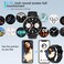 PEJE Smart Watches For Men,1.39" Display,Prayer Alerts,Arabic Support,Bluetooth Calls,IP68 Waterproof,Spo2/Hr/Sleep Tracking,123+ Sports Modes,7-Day Battery (230mah),Ios/Android.(Black)