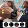 PEJE Smart Watches For Men,1.39" Display,Prayer Alerts,Arabic Support,Bluetooth Calls,IP68 Waterproof,Spo2/Hr/Sleep Tracking,123+ Sports Modes,7-Day Battery (230mah),Ios/Android.(Black)