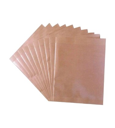 Generic Laminated Brown Book CoverSchool Book Cover – WaterproofDurable Ready-to-Use Notebook Covers (20 Pcs, 29x42 cm