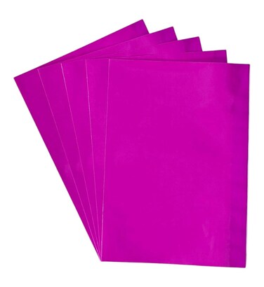 Generic Laminated Pink Book CoverPremium CoverSchool Book Cover – WaterproofDurable Ready-to-Use Notebook Covers (15 Pcs, 37x48 cm