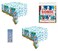Unique Sonic Birthday Party Supplies Bundle includes 2 Plastic Table Covers 54" x 84" and 1 Dinosaur Sticker Sheet