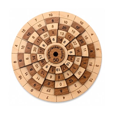 Creative Crafthouse Safecracker 50 Math Brain Teaser Puzzle for Adults