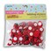Show-Offs Mini Ladybug 3D Stickers - 40 Pieces