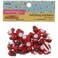 Show-Offs Mini Ladybug 3D Stickers - 40 Pieces