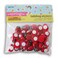 Show-Offs Mini Ladybug 3D Stickers - 40 Pieces