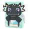 WERNNSAI Cute Axolotl Plush Kids Secret Diary for Boys with Lock and Key