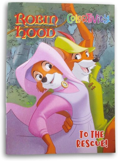 Show-Offs Robin Hood ColoringActivity Book - Maid Marian Robinhood - 64 Pages