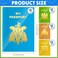 Lincia 48 Pcs Blank Fake Passport Notebook Coloring Book,Bright Color