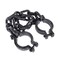BinaryABC Plastic Wrist Shackles Prison Handcuffs Chain Links,Halloween