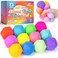 VISCOO 12 Pack Diamond Slow Rising Stress Balls, Stress Cube, Cube Squishy